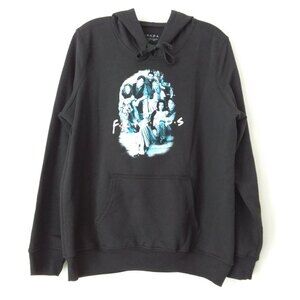 FRIENDS Black Long Sleeve Graphic Pullover Hoodie